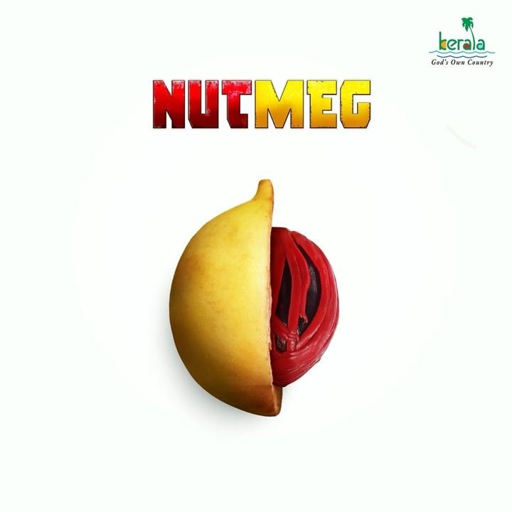 Nutmeg split open in Deadpool red